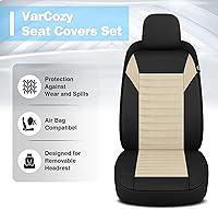 Vista 4 de VarCozy Juego de fundas de asiento MeshFlex
