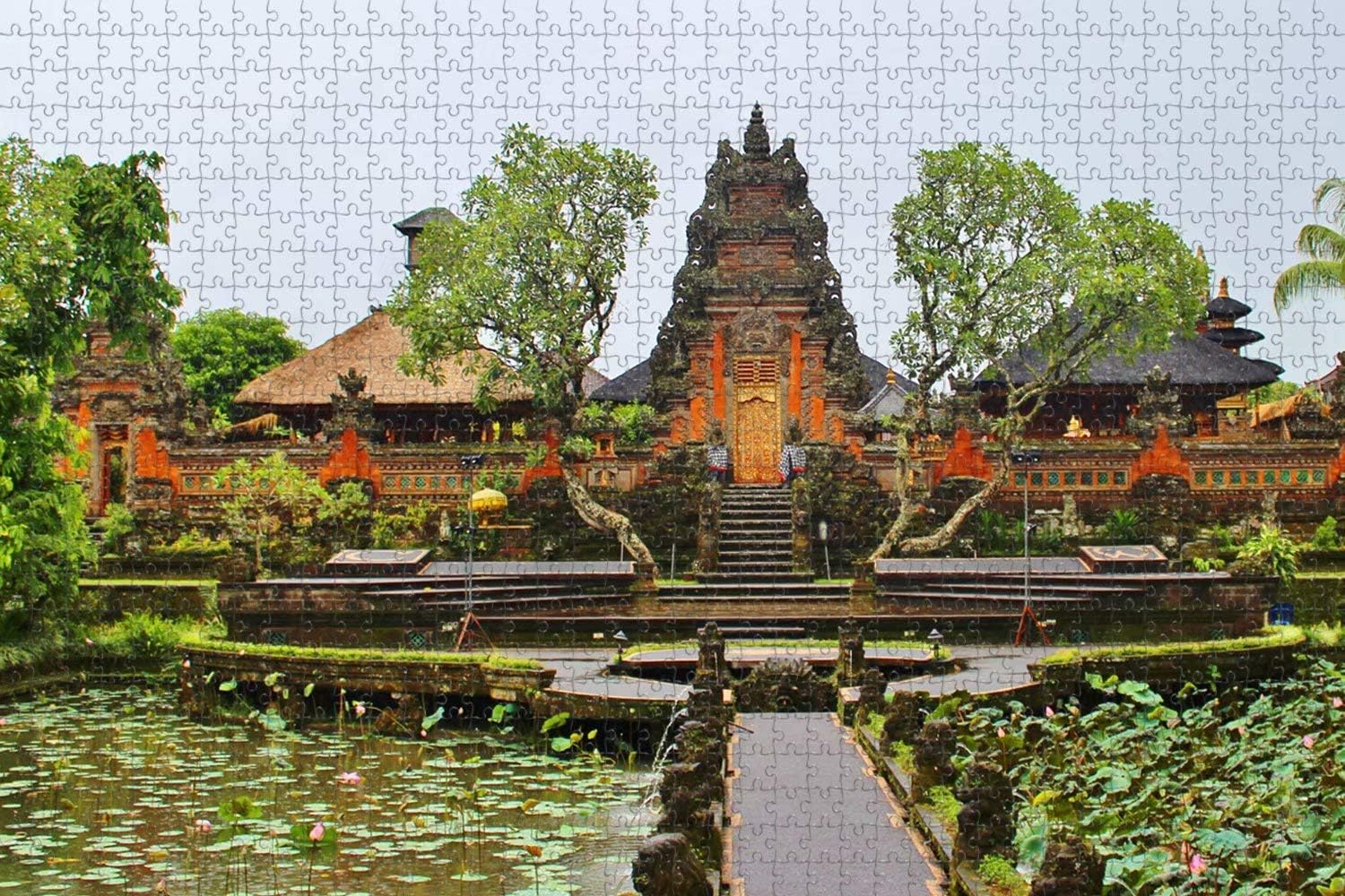 Jigsaw Puzzle for Adults Indonesia Denpasar Bali Puzzle 1000 Piece Travel Souvenir