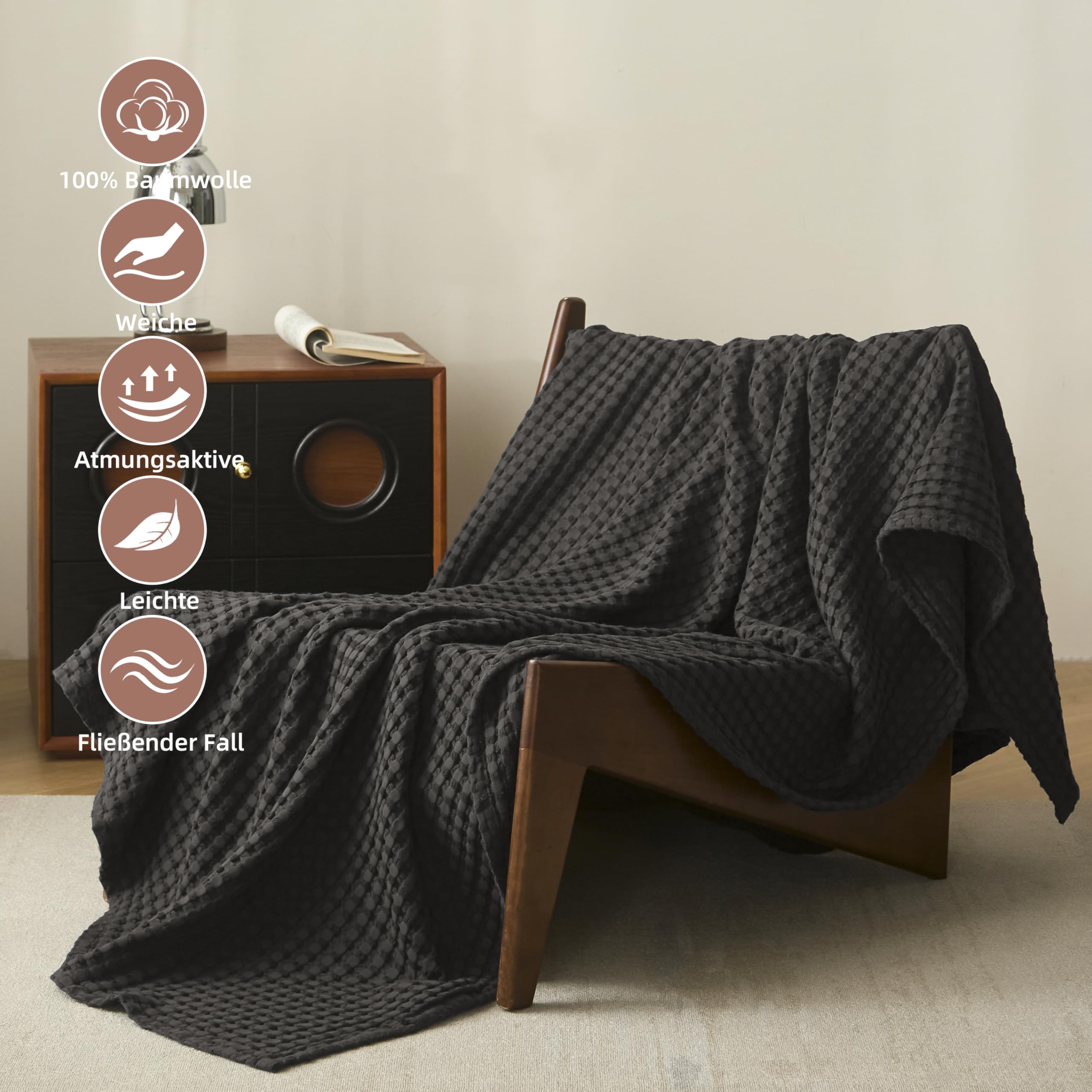 Meyco Wafel Teddy Ledikantdeken - 100x150 cm. online kopen - Baby Plus - Babywinkel
