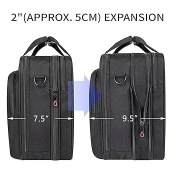 EMPSIGN ローリングブリーフケース ラップトップバッグ、17.3インチ Amazon.com: EMPSIGN Rolling Briefcase Laptop Bag,17.3