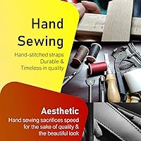 Vista 7 de Libretto Premium Neck Padded Sax Strap, Black, Soft Genuine Leather, Easily Adjustable, Less Stressed, Swivel Snap, Comfy, Designed for Black Padded