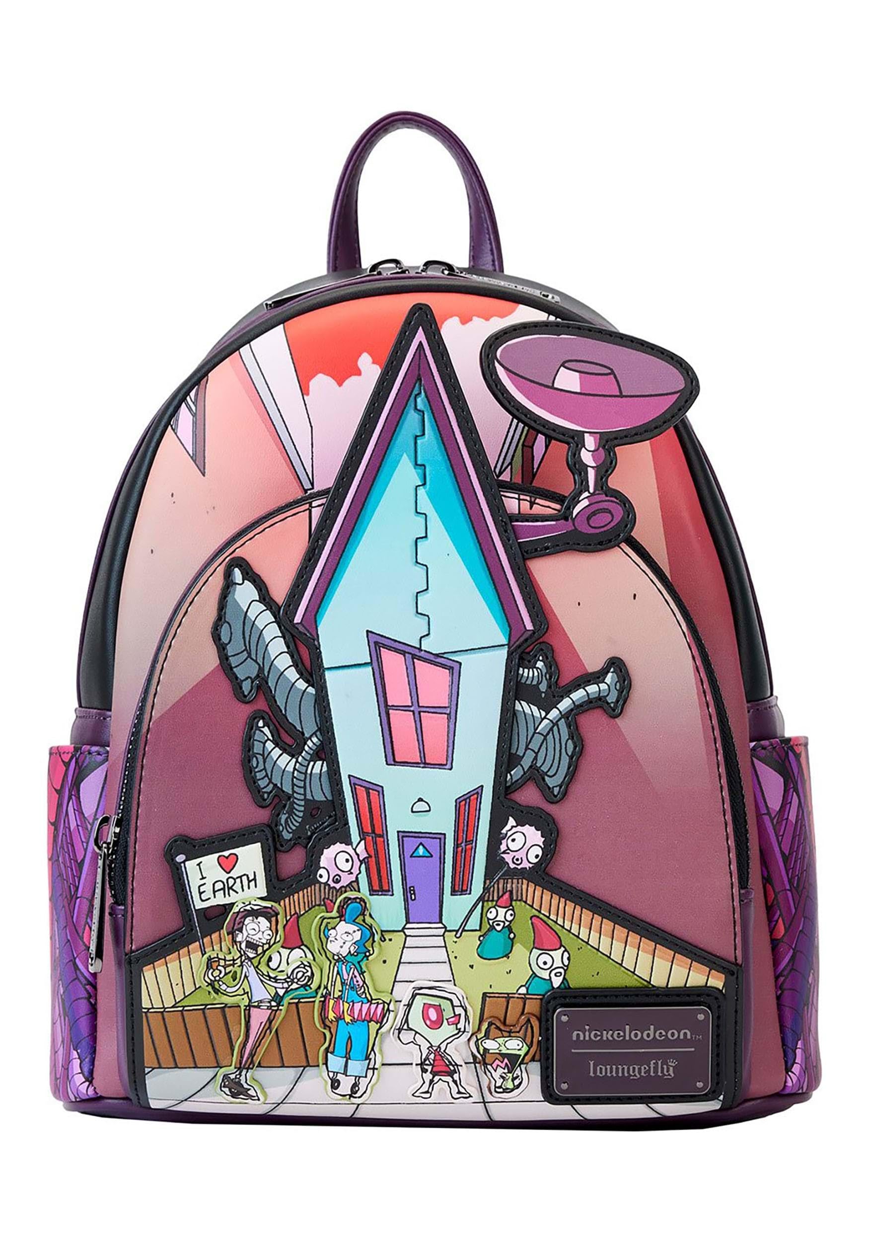 Nickelodeon by Loungefly sac à dos Invader Zim Secret Lair
