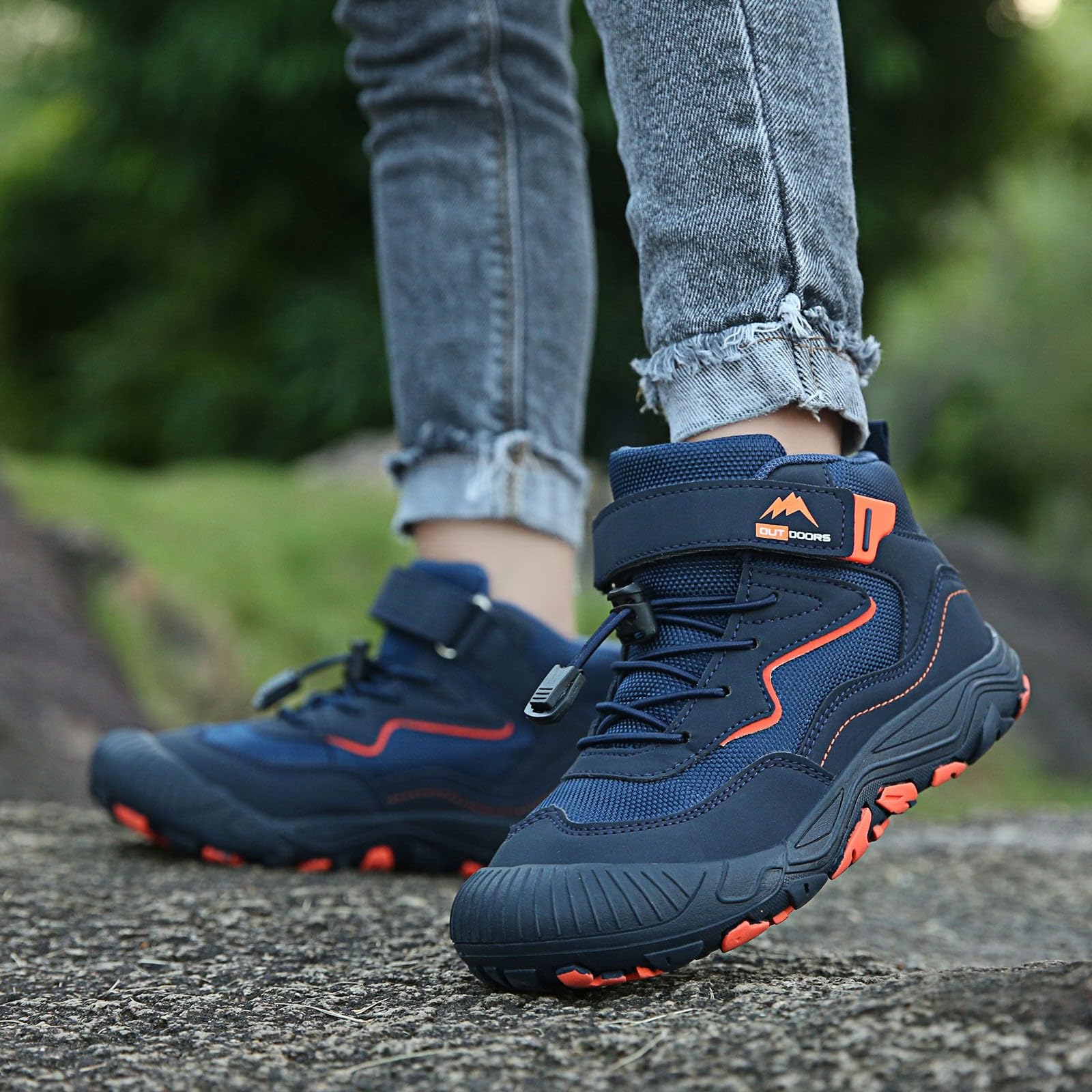 Generisch Kinder Sneakers Mädchen,Laufschuhe rutschfest für Freizeitschuhe Stilvoll Mädchen Einfach Mit Klettverschluss Ganzjährig Tragbar Klassisch Und Vielseitig Frühling Sommer Herbst