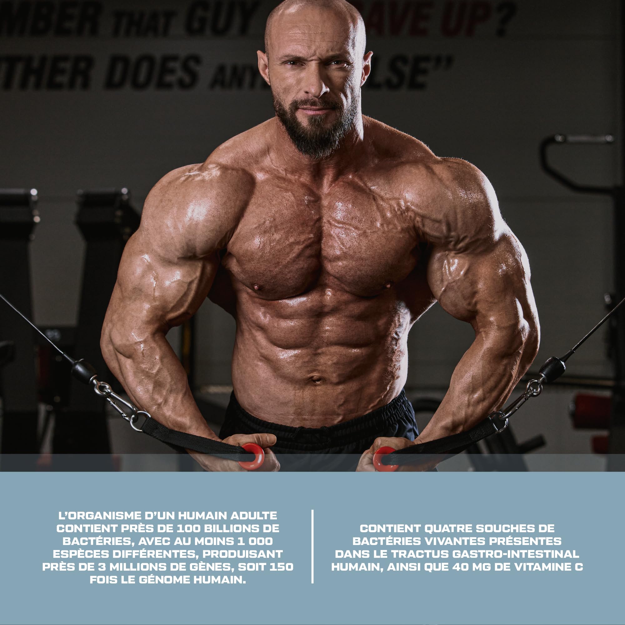 Scitec Nutrition ProB - Probiotiques avec Vitamine C pour la santé des intestins - Gélule quotidienne pour le soutien du microbiome, 36 gélules