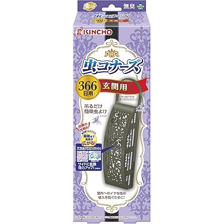 Amazon Amazon Co Jp 限定 虫コナーズ 玄関用 虫よけプレート 366日用 ダマスク柄 無臭 虫コナーズ ドラッグストア