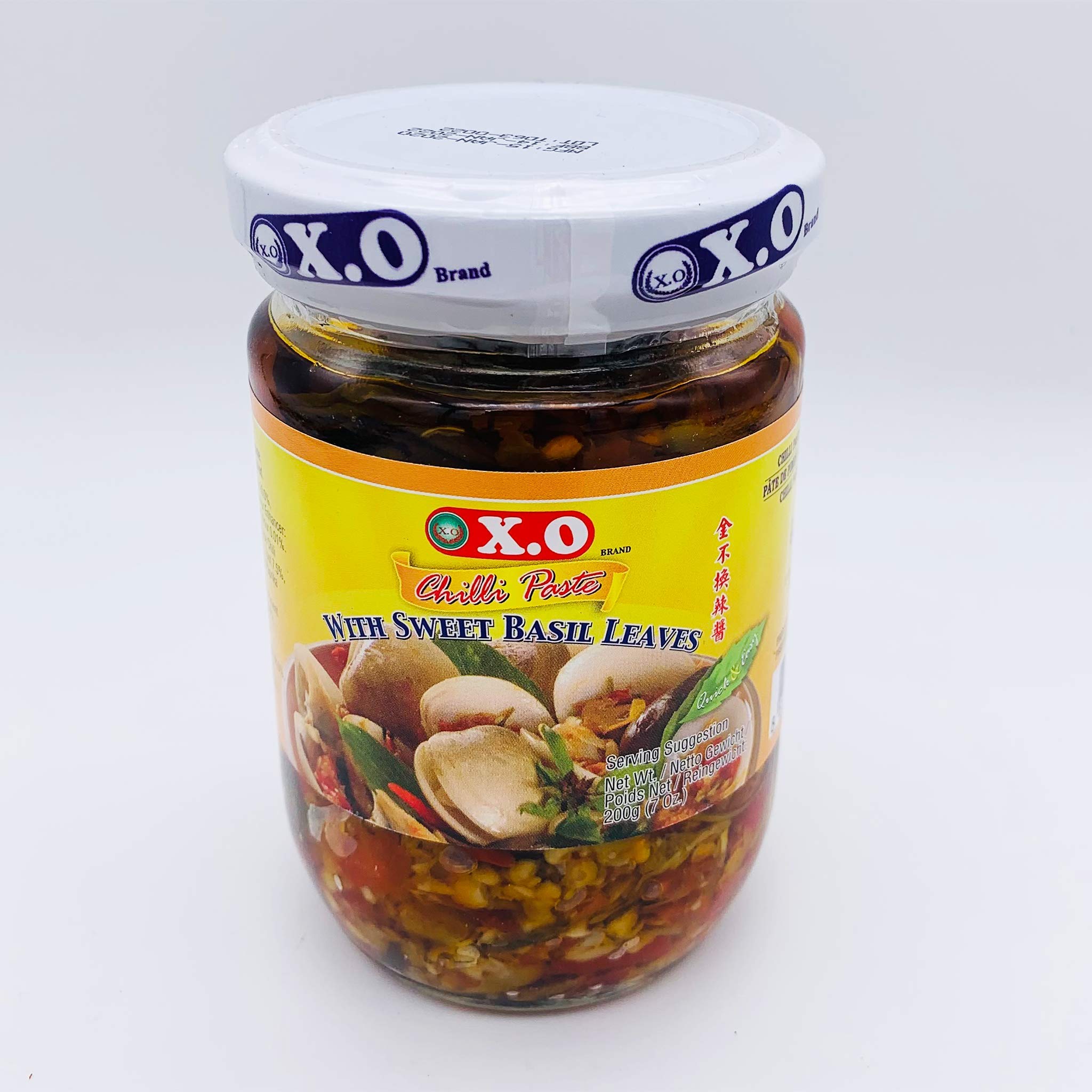 Thai Chilli Paste with Sweet Basil Leaves 227g by XO
