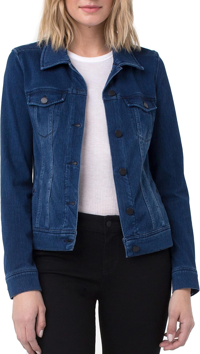 Liverpool Women's Classic Jean Jacket at  Women's Coats Shop
