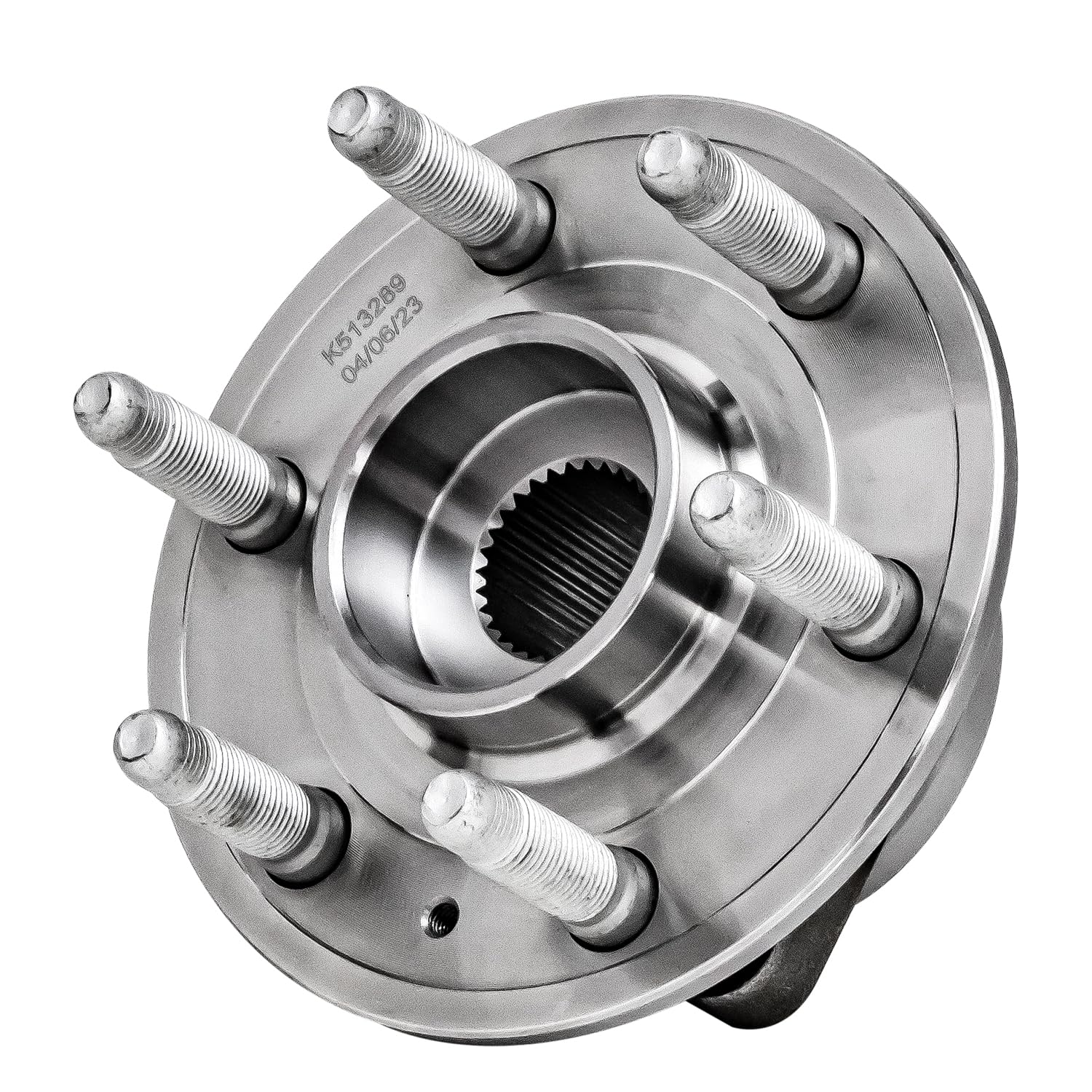Detroit Axle - Pair Front or Rear Wheel Bearing and Hub Assembly for Cadillac SRX 2010 2012 2013 2014 2015 2016, 2011 Saab 9-4X, 6 Lugs w/ABS