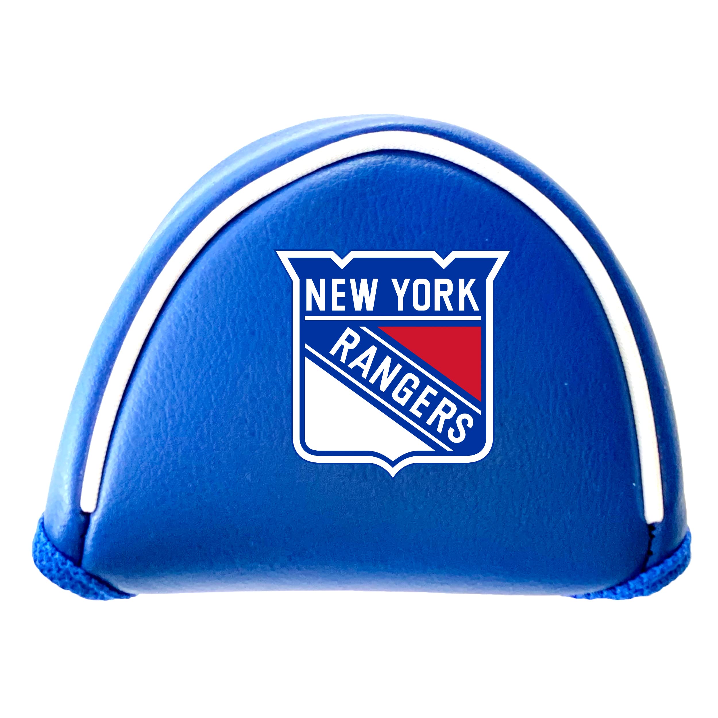 Team Golf NHL New York Rangers Putter Cover - Mallet (Color) - Printed Team Golf NHL Putter Cover - Mallet Printed, Fits Most Mallet Putters, Easily Slips on and Secures with Velcro Closure
