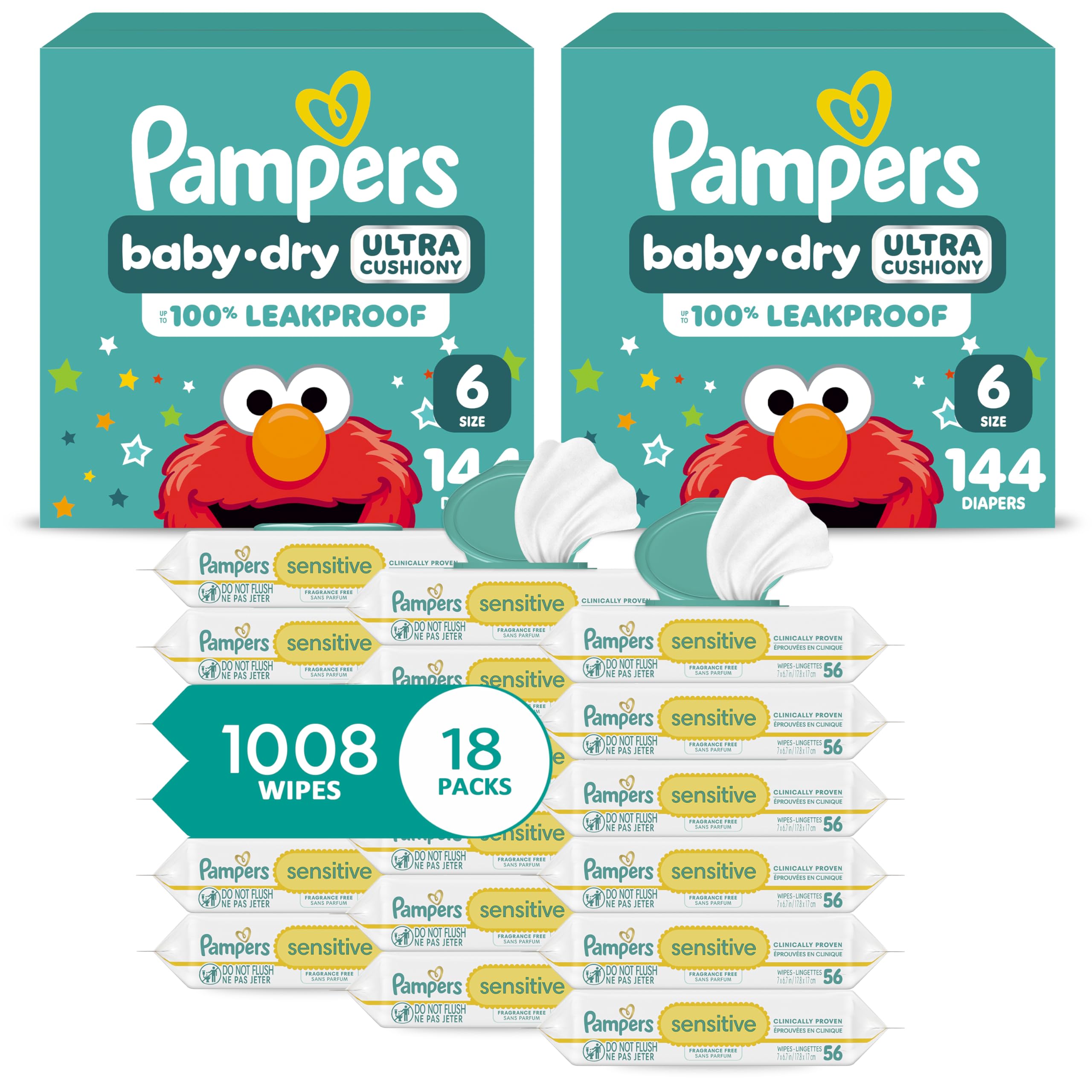 Pampers 12kg～22kg 48枚×5=240 枚（[Aくん]) Amazon.com: Pampers Baby Dry Disposable Baby Diapers Size 6, 2