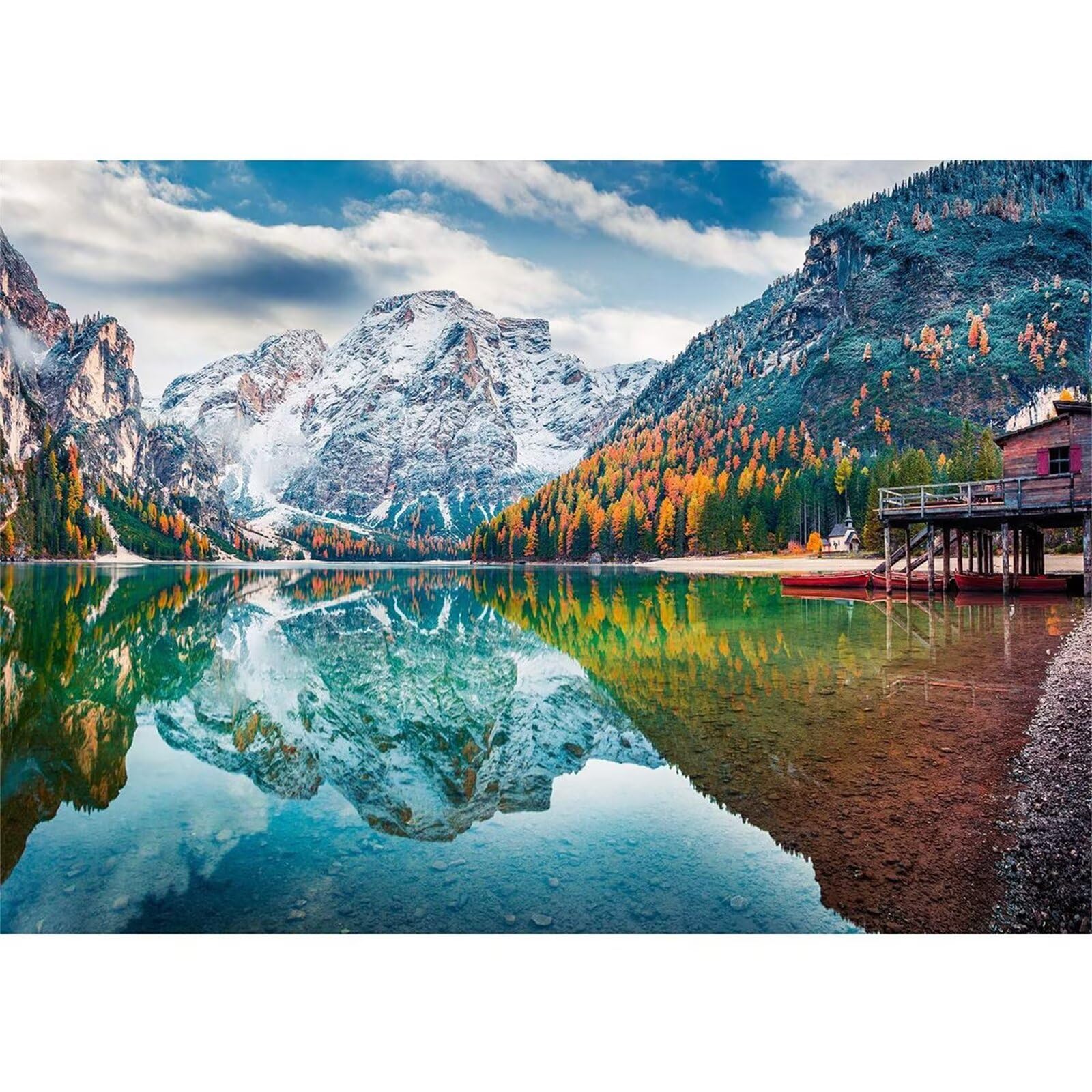 Krajobraz Jeziora i góry Nevada Puzzle 700 sztuk,Puzzle DIY dla dorosłych,Klasyczna łamigłówka dla dorosłych Kreatywna rozrywka, wymagające gry