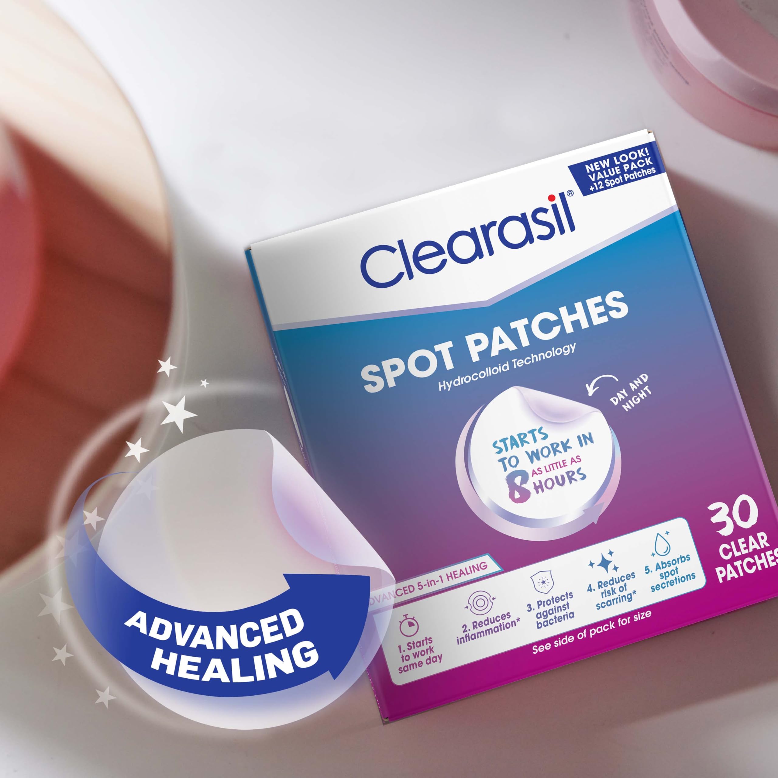 Clearasil Hydrocolloid Acne Spot Treatment Patches