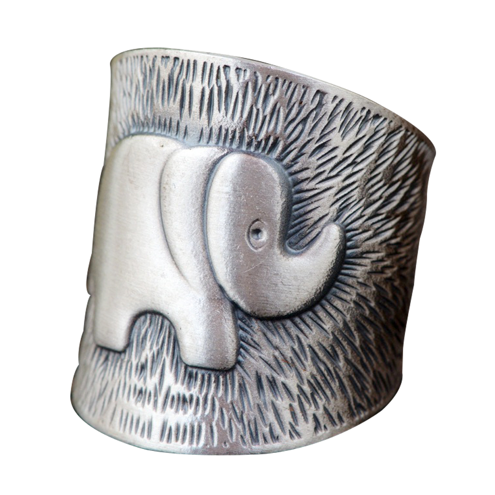 Bague éléphant En Argent 925 – Taille 56,5 Cm, Occasion, Style Animalier