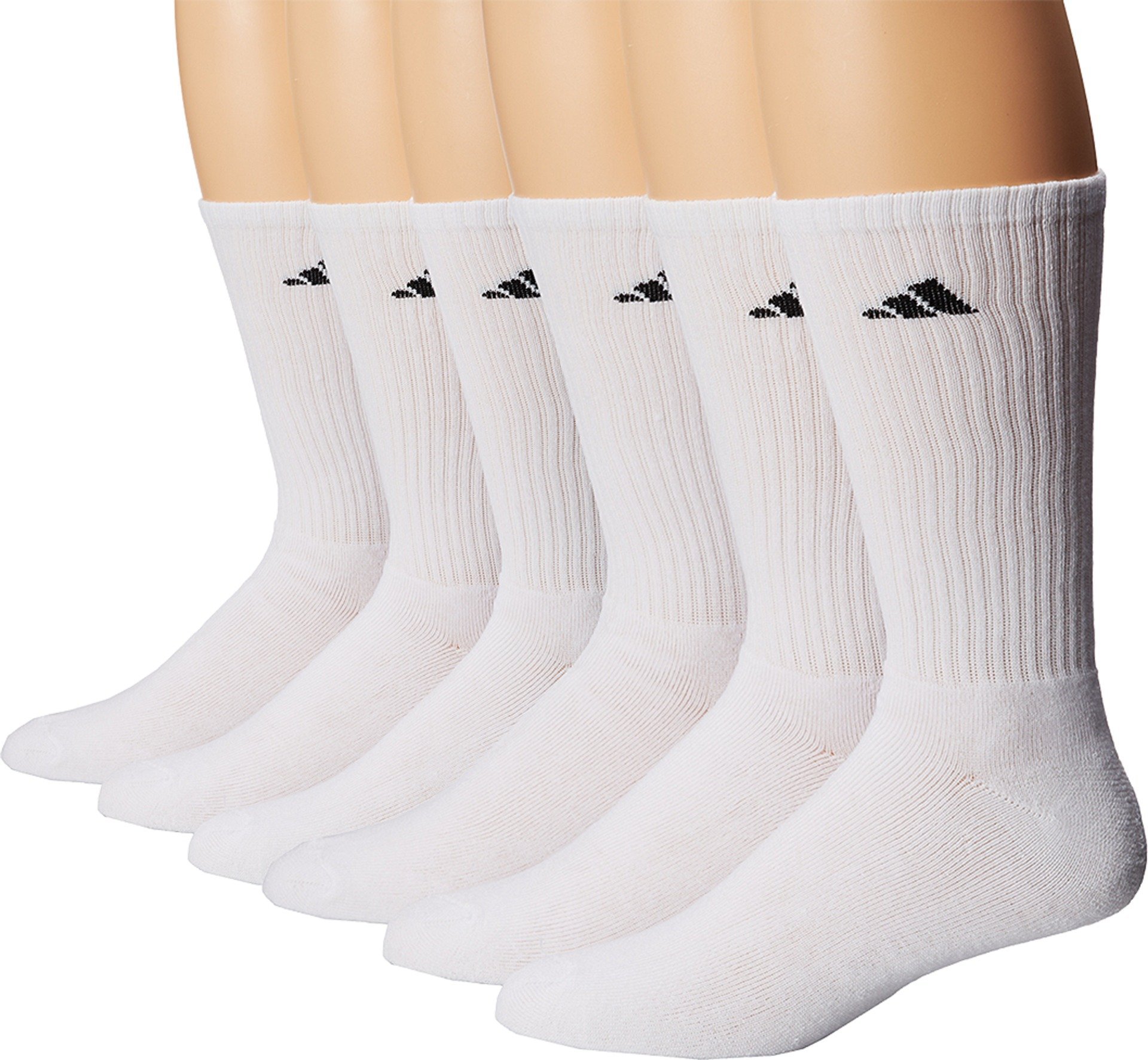 adidas Men's Men's Athletic Cushioned 6-pack Crew Crew Sock (pack of 6)