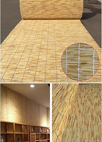 Miniatura 3 de Cortina de puerta de bambú natural, sombreado 70%transpirableanti-UV, cortina de pajita para decoración de tabiques, para restaurantes, casas de té,