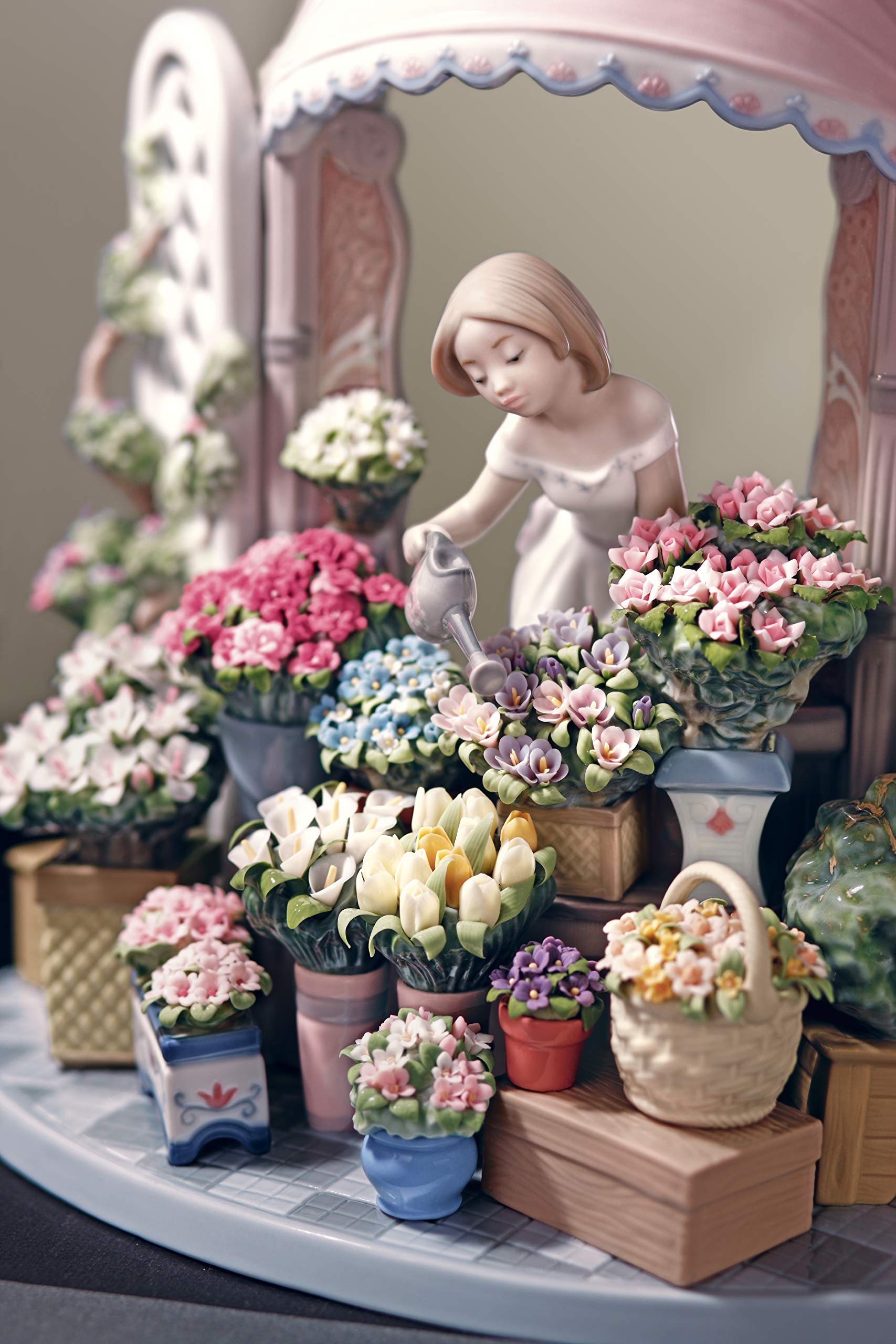 Amazon.com: LLADRÓ Romantic Feelings. Porcelain Flowers. : Home