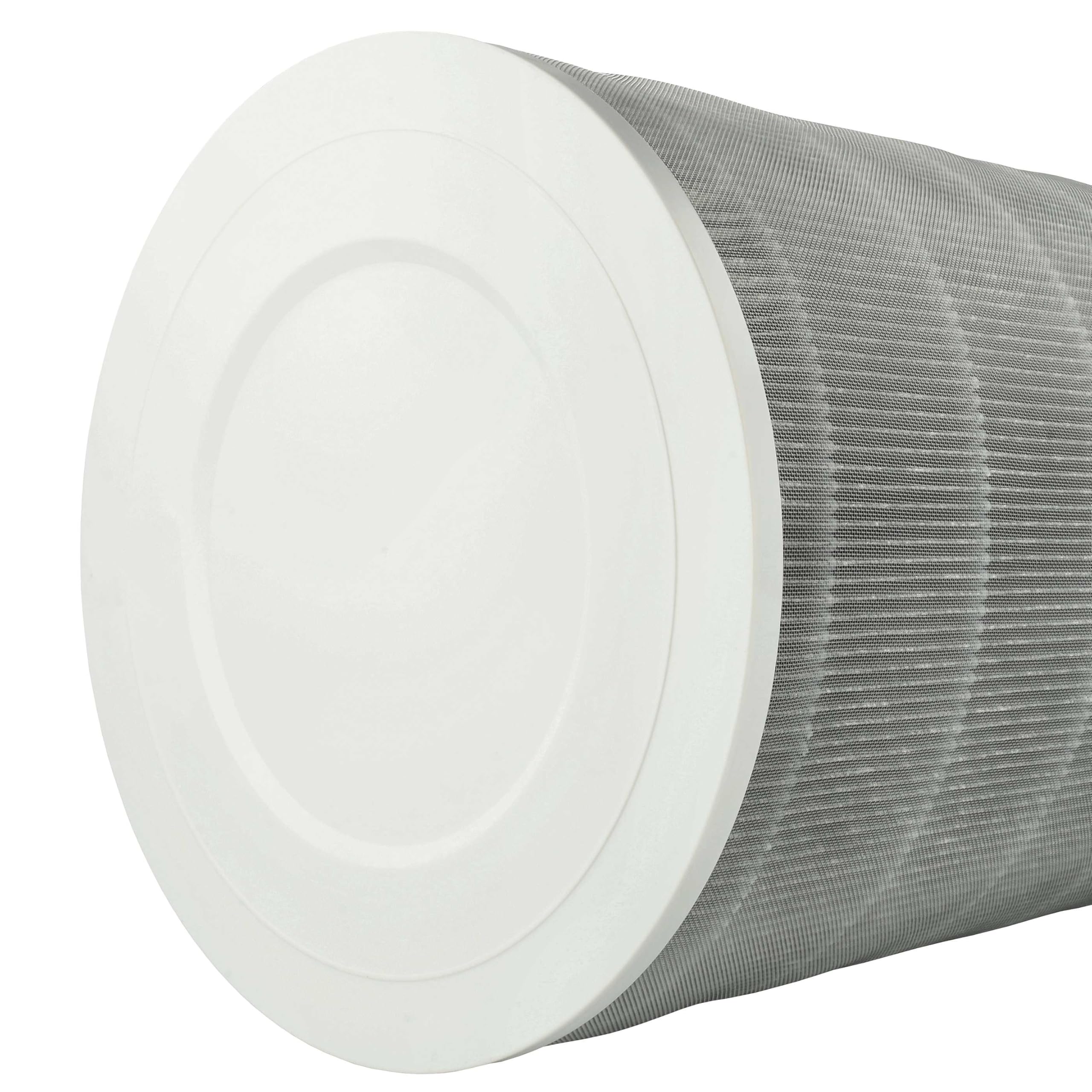 vhbw Filtro carbón activo compatible con Xiaomi Smart Air Purifier 4 Pro purificadores de aire - Filtro de aire H12 gris blanco