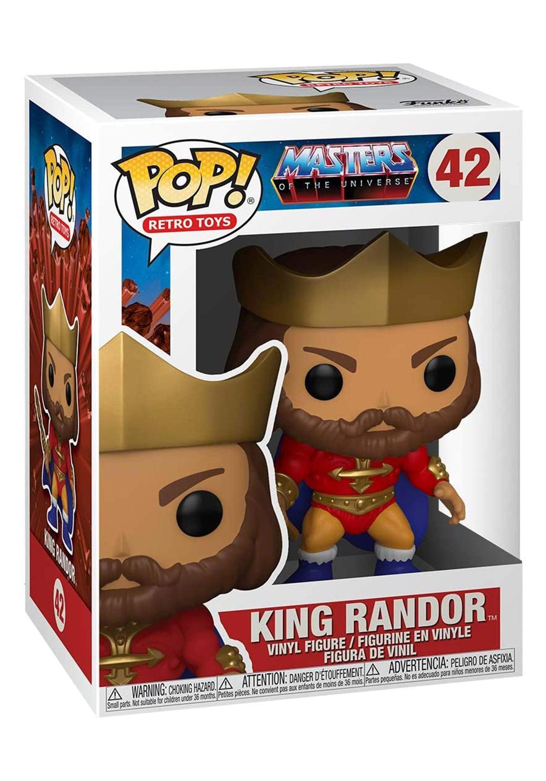 Amazon.com: Funko Pop!: Masters of The Universe - King Randor