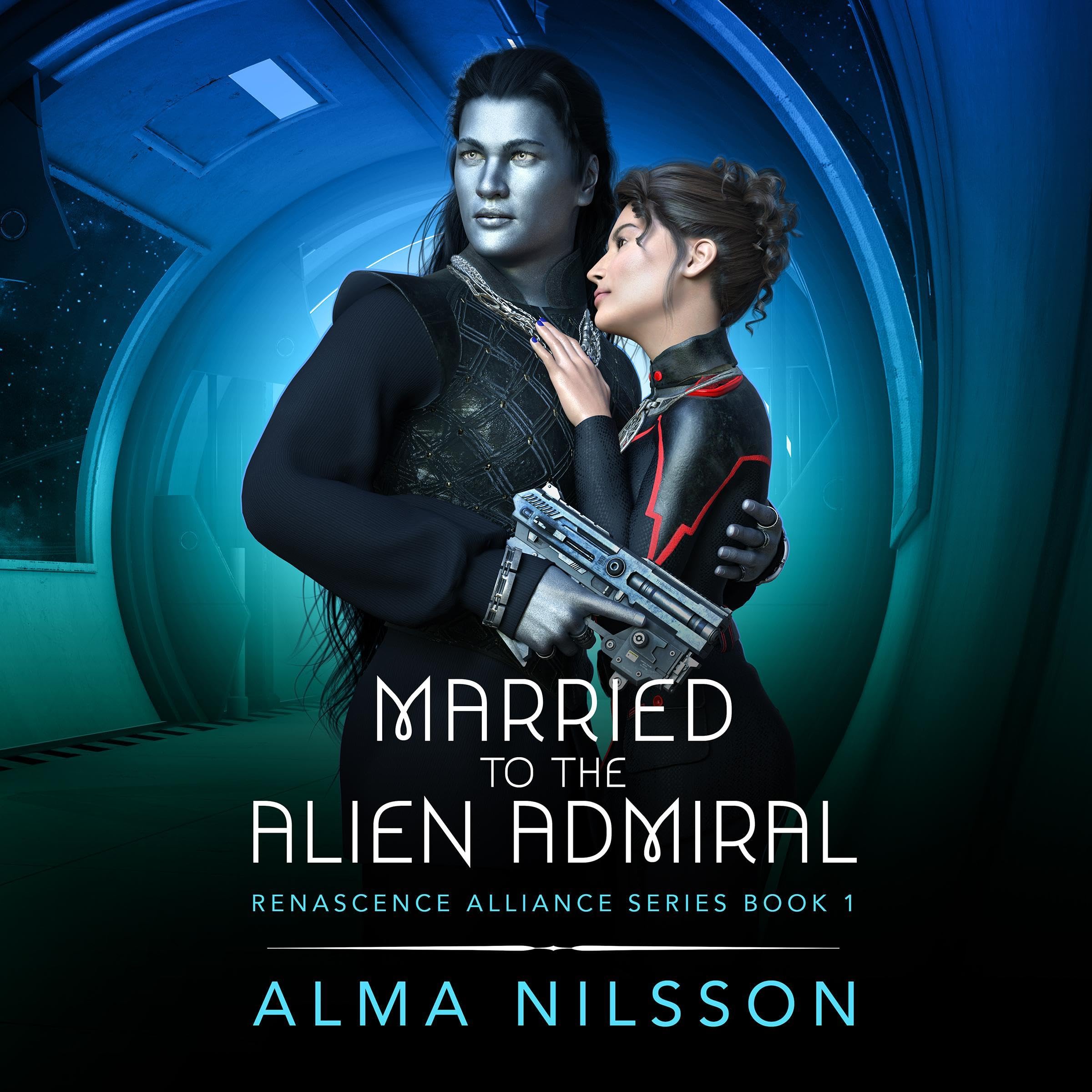 Cover art for Married to the Alien Admiral