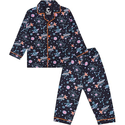 Kids Cotton Printed Night Suit