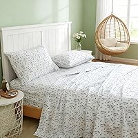 Vista 25 de HENGWEI - Juego de sábanas de satén, tamaño Cal King, 4 piezas sedosas con bolsillo profundo, juego de ropa de cama suave de lujo, transpirable