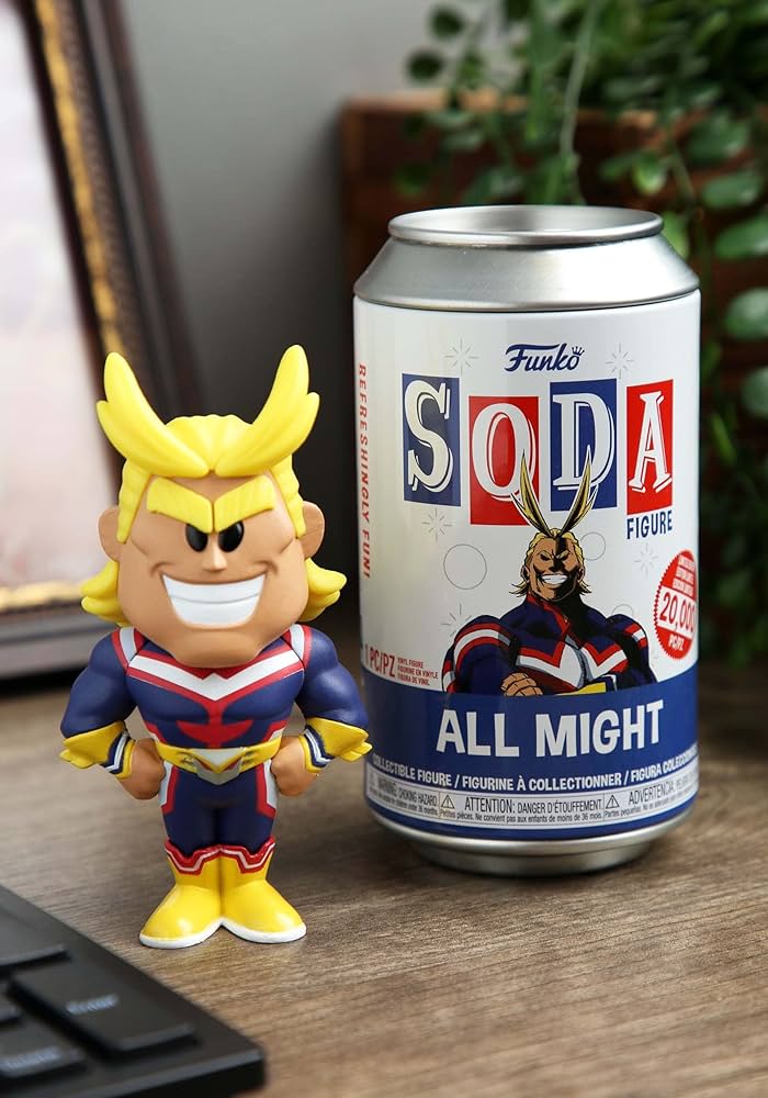 Amazon.com: Funko POP! Soda My Hero Academia All Might 4.25