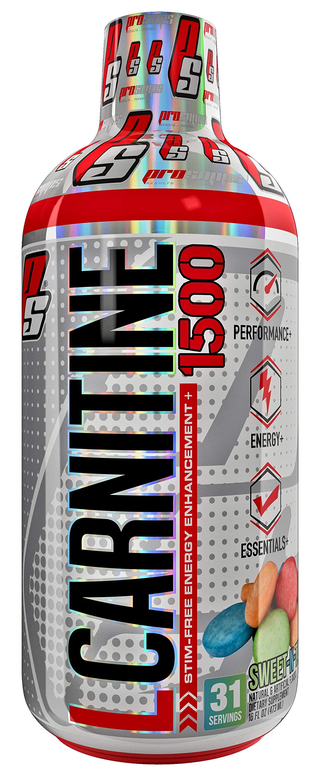 L-Carnitine 1500, Sweet N Tart 16 Oz by Pro Supps
