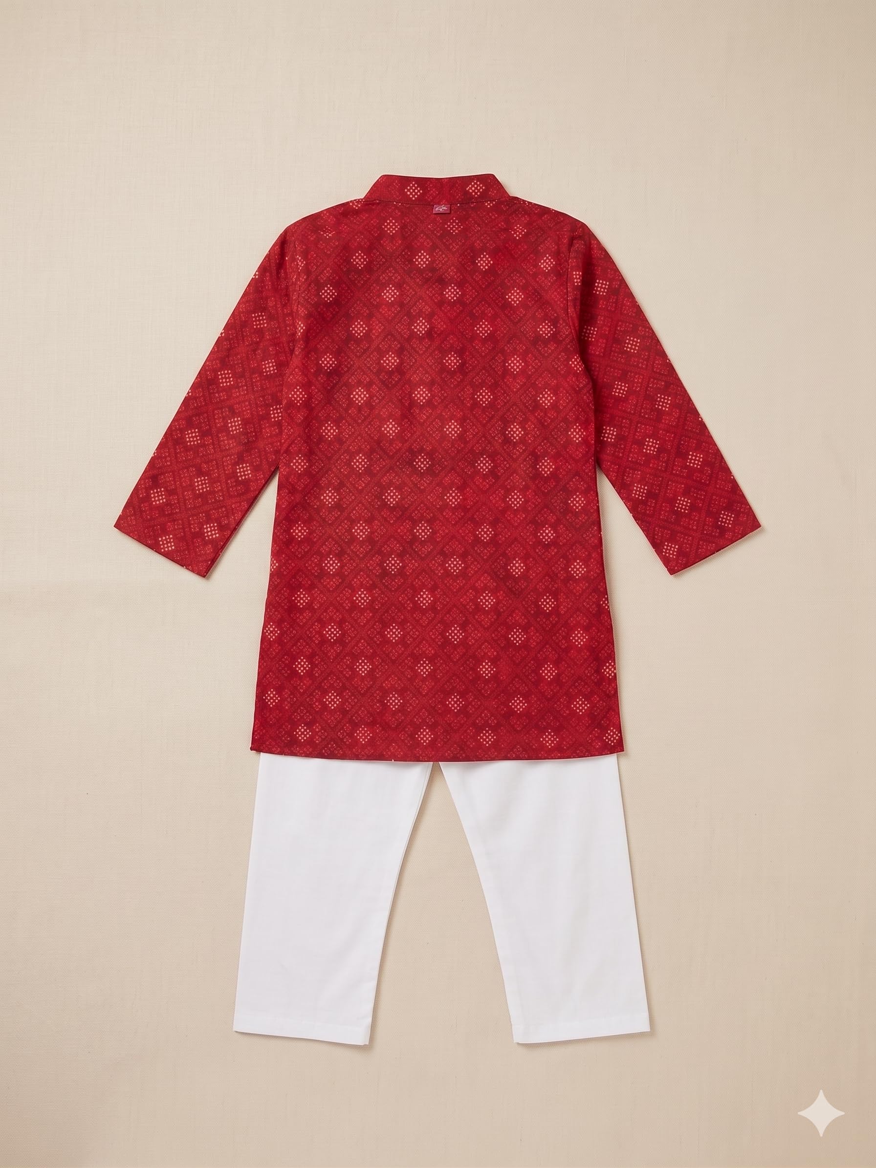 A.T.U.N. (ALL THINGS UBER NICE) Set pigiama Kurta 100% cotone stampato per bambini, set di abbigliamento etnico indiano morbido e confortevole | Festival, celebrazioni, matrimoni, funzioni, riunioni