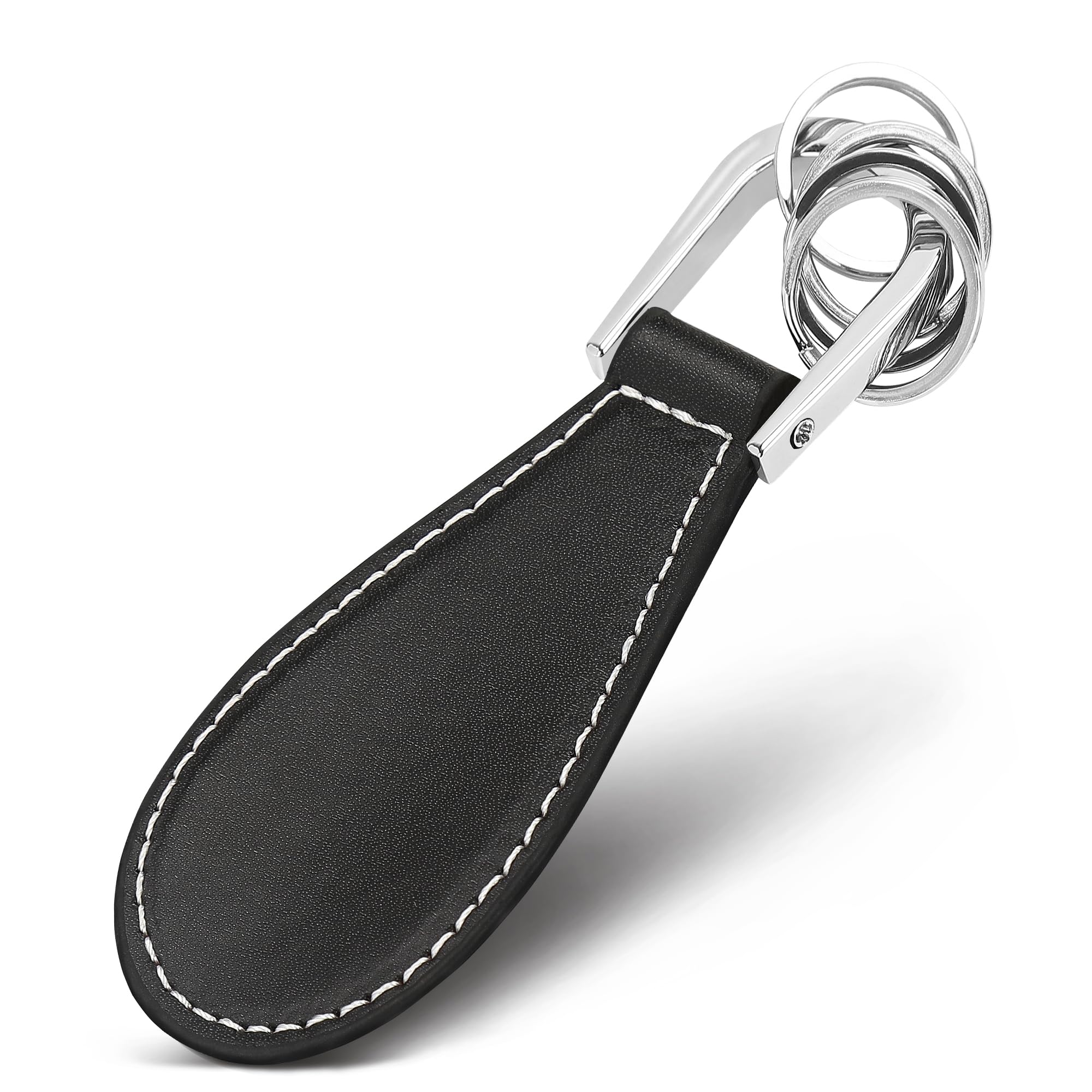 Metal Shoe Horn - Travel Shoehorn Stainless Steel 8.5 CM Short Handle Leather Small Shoes Helper Stick Shoe Lifter Spoon for Men Women Seniors Kids