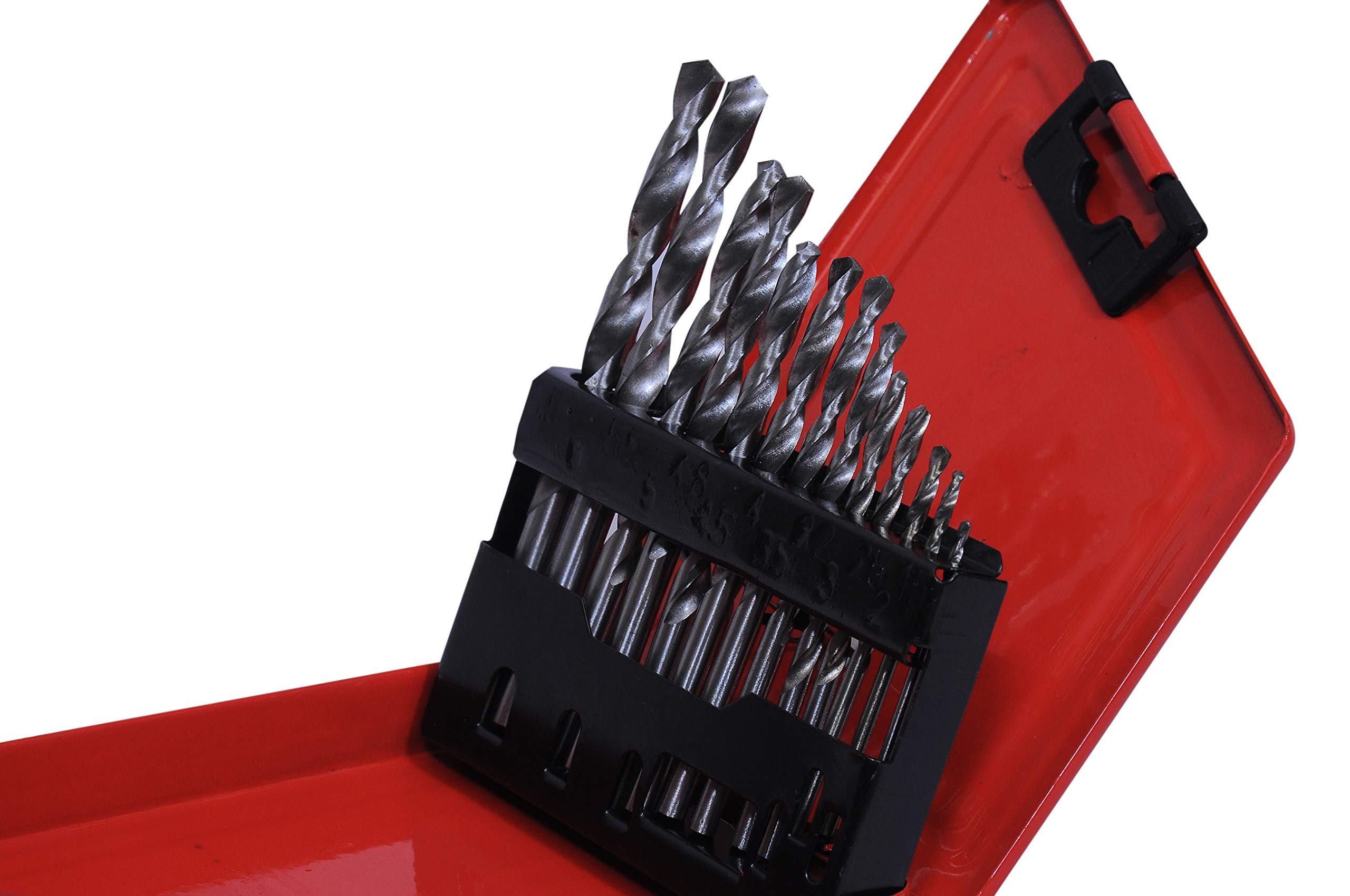 See full amazon price history chart for Jon Bhandari Tools 13pc Straight Shank Jobber HSS Drill Bit Set Heavy Duty Jon Bhandari Tools 13pc Straight Shank Jobber HSS Drill Bit Set Heavy Duty (B07VFTB43G) Amazon Price History, Amazon Price Tracker