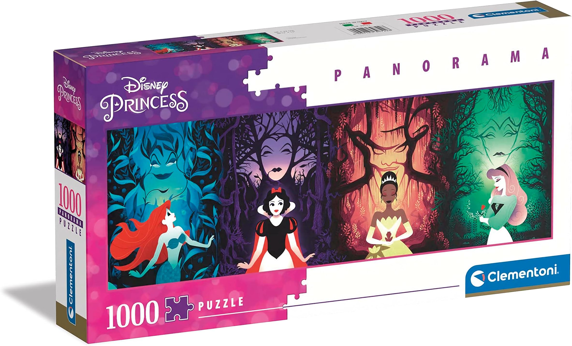 Clementoni - 39722 - Puzzle Disney Princess - Jigsaw Puzzle 1000 Pieces, Jigsaw Puzzle For Adults - Made In Italy