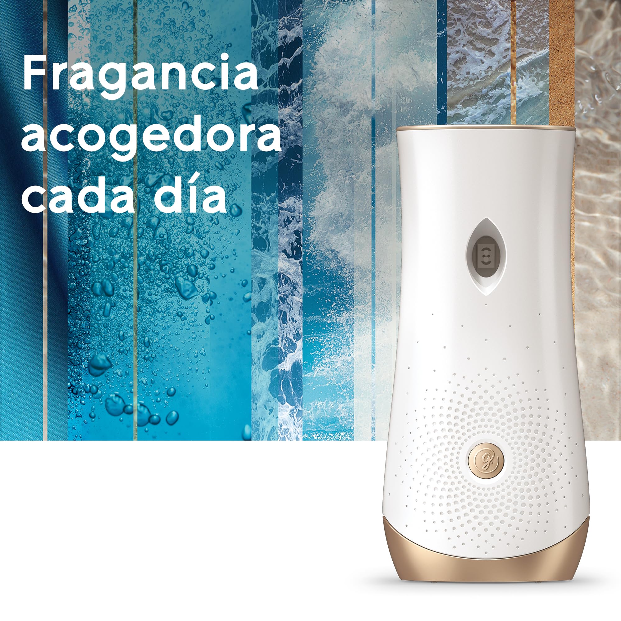 Glade Ambientador Automático Lavanda, con Aceites Esenciales, Dura Hasta 60 Días, 2 Recambios