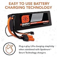 Vista 3 de Spektrum Smart RC LiPo Battery Pack: 5000mAh 2S 7.4V 30C with IC3 Connector (EC3 Compatible), Hard Case, SPMX50002S30H3 , Black