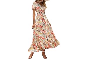 Women's Flowy Summer Maxi Dress: Bohemian Chic for Every Occasion