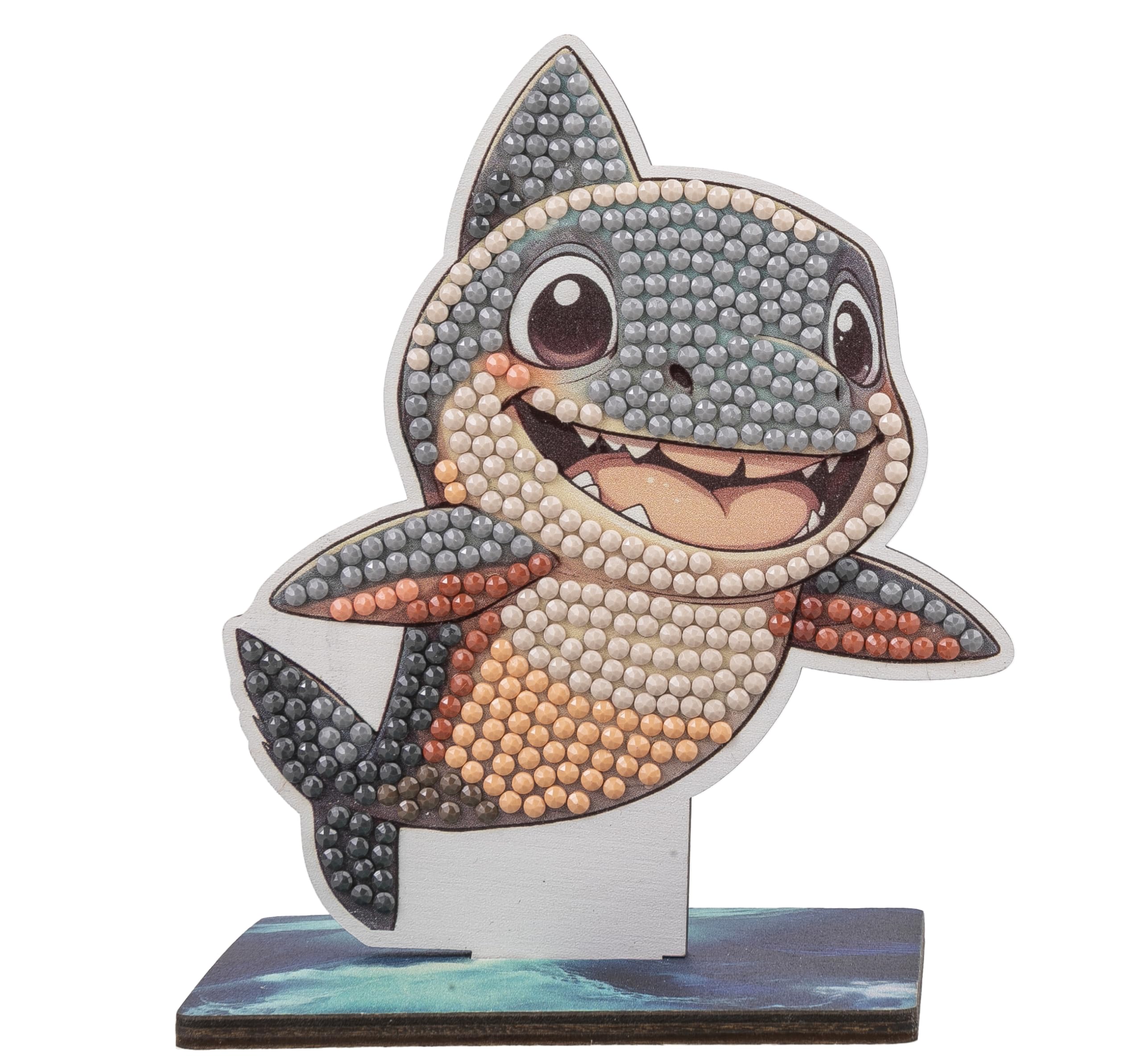 CRYSTAL ART Shark Wildlife Buddies Kit Craft Buddy
