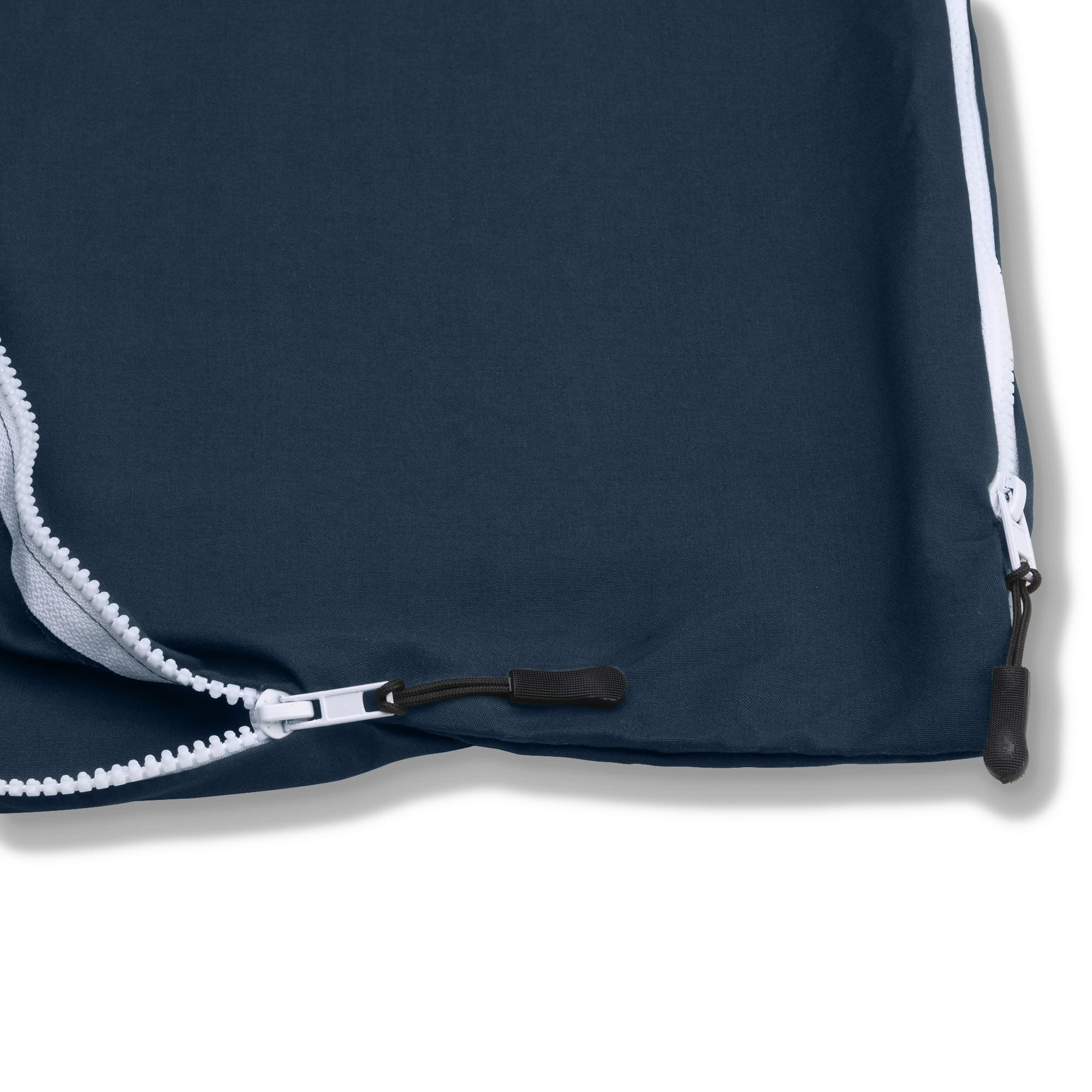 Traveler's Pal Hüttenschlafsack aus 100% Duraweave - Schlafsack mit Reißverschluss an Seite und Fußende - Leichter und dünner Inlett Sommerschlafsack atmungsaktiv und hautfreundlich