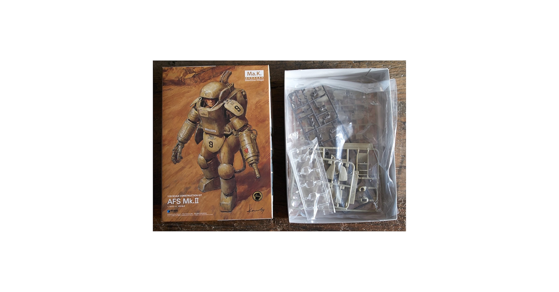 Amazon.com: Maschinen Krieger: AFS MK.II Plastic Kit Scale 1