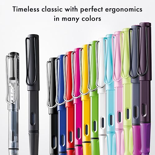 Vista 71 de LAMY Pluma estilográfica Safari Left-Hander Nib - Blanco