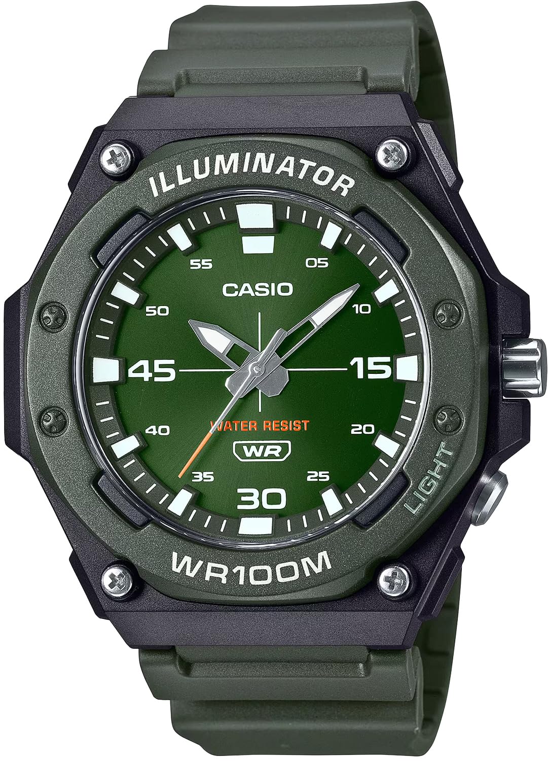 Amazon | [カシオ] CASIO スタンダード LEDライト付き アナログ
