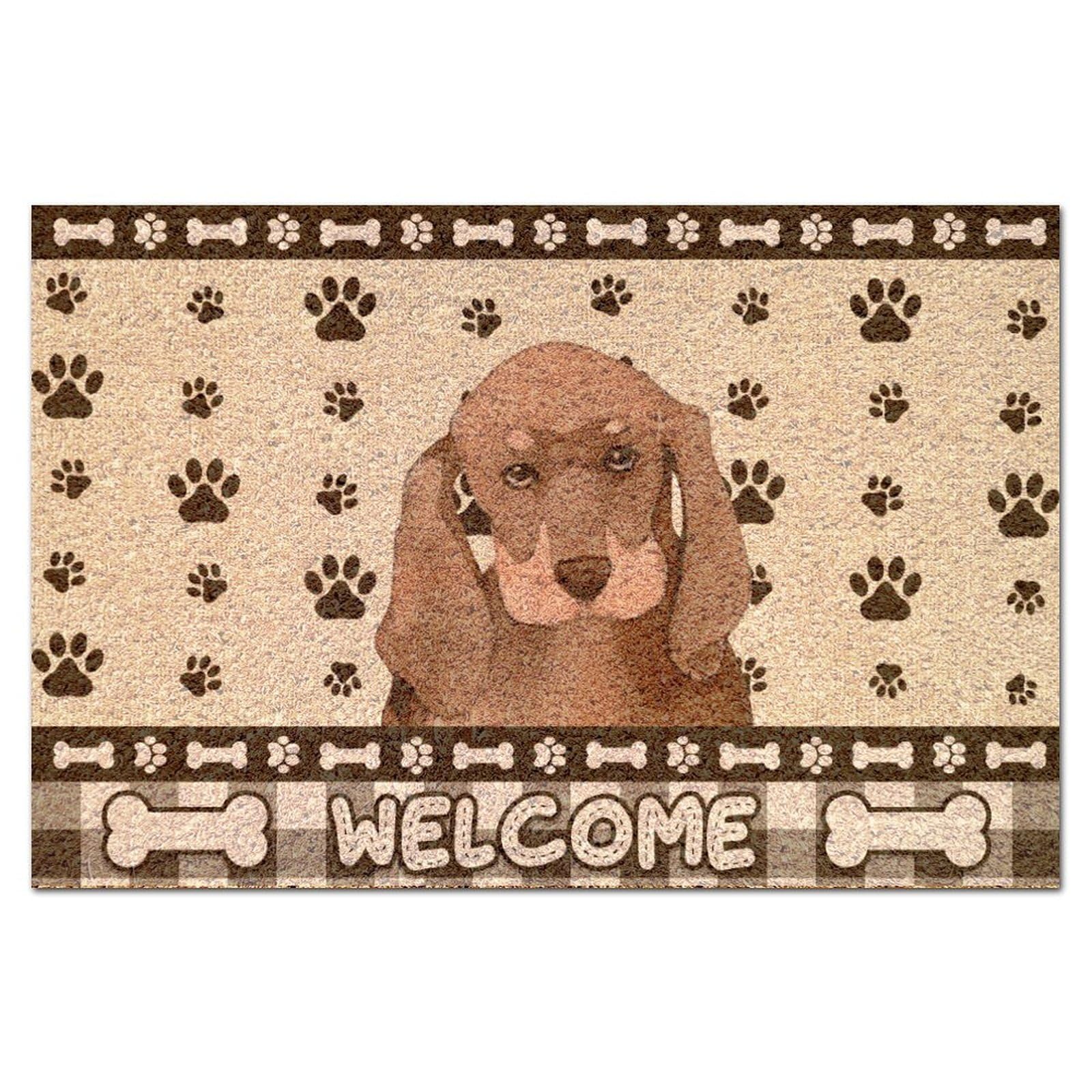 Yelolyio Puppy Doggy Entryway Welkom deurmat kokosmatten Shiba Inu