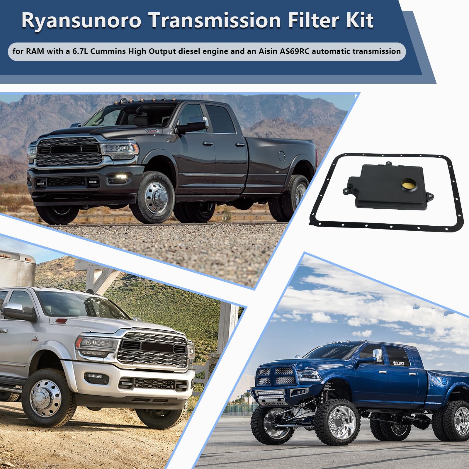 Transmission Filter Kit for RAM 6.7L - Key Features