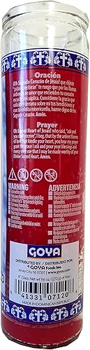 Miniatura 2 de Sagrado Corazón (Sagrado Corazon de Jesus) Vela roja devocional