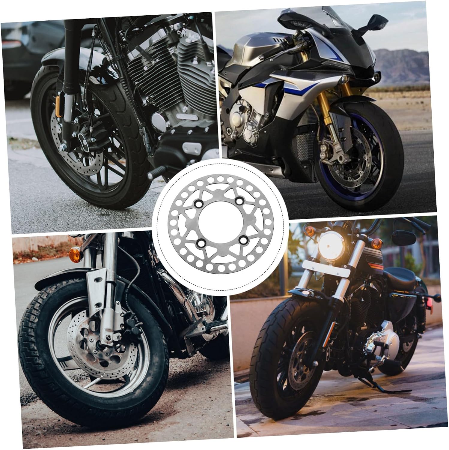 Pit Bike Atv Brake Disc Replacement Discs for Mini Bikes Exceptional Performance