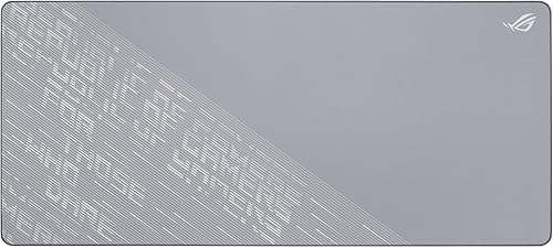 ASUS Alfombrilla de ratón/ROG Scabbard II Arctic Gray XXL/Extra Grande Gaming Mouse Pad/Resistente al agua/Resistente al aceite/a prueba de