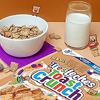 Vista 3 de Tres Leches Toast Crunch - Cereal de desayuno crujiente, cereal de canela con sabor a tres leches, 12 onzas
