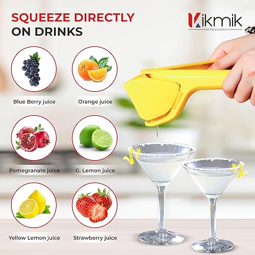 Miniatura 2 de Exprimidor de limón - Exprimidor de mano plegable Citrusease jugo sin esfuerzo con diseño ergonómico que ahorra espacio - Exprimidor manual de limón