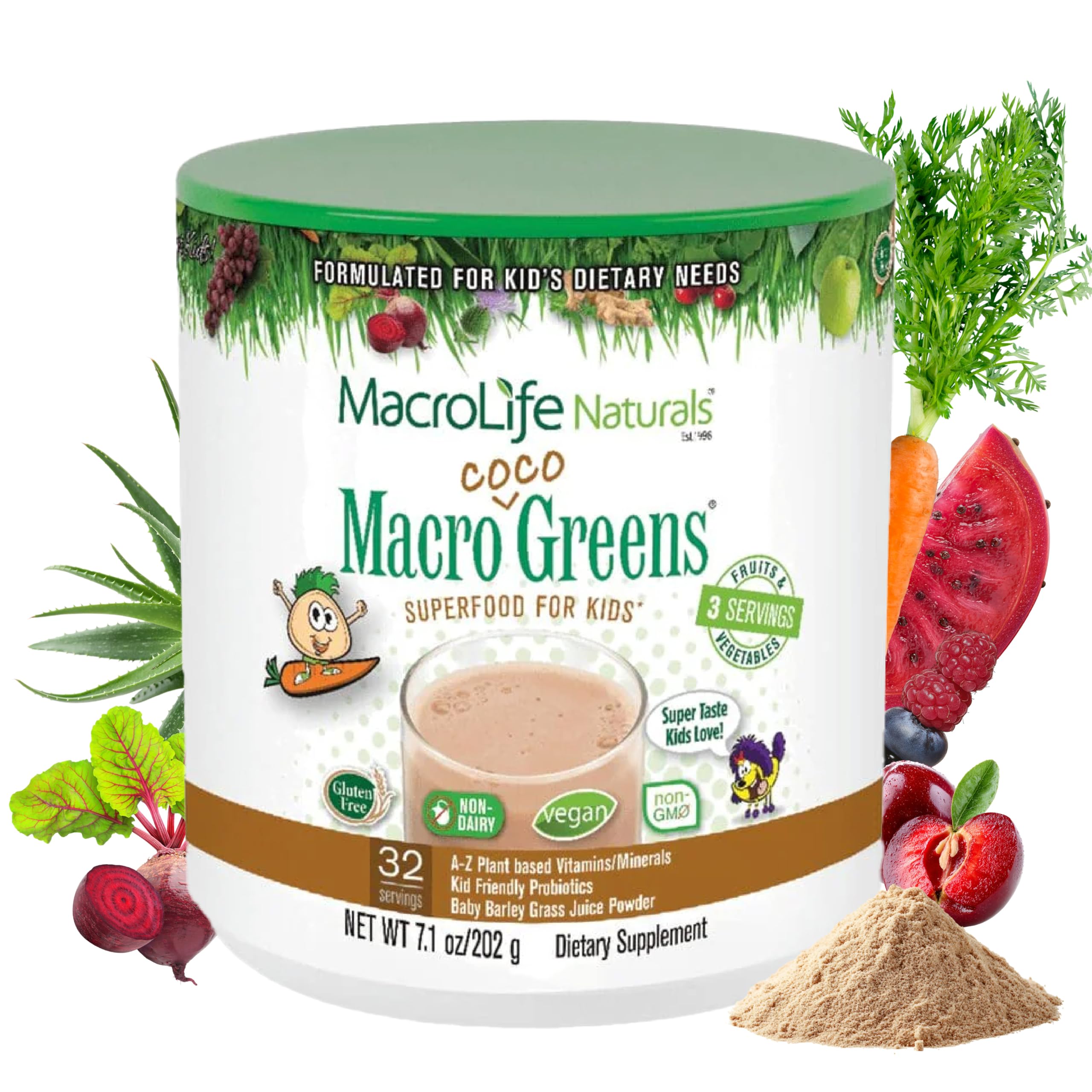 Macro Coco Greens for Kids
