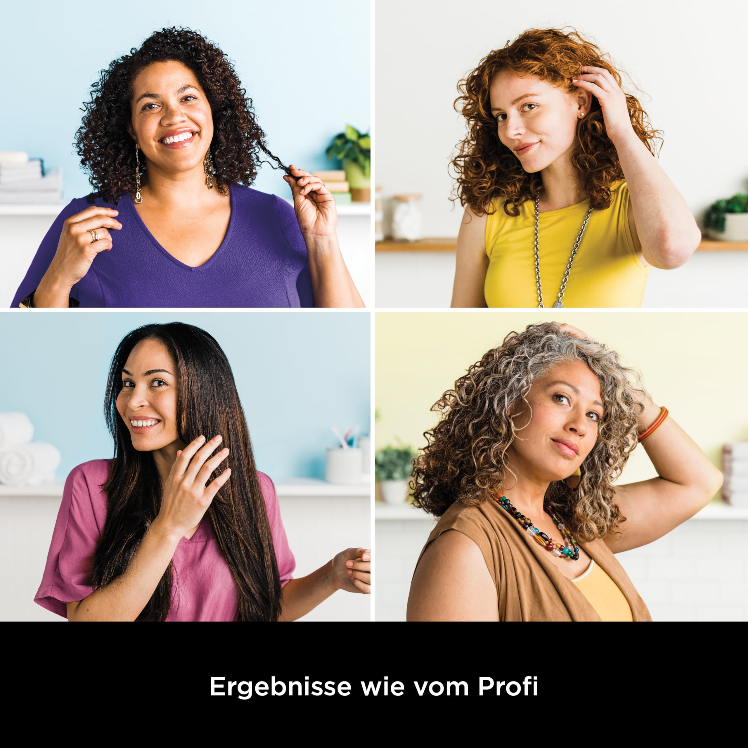 Shark STYLE iQ Ionischer Haartrockner & Styler, 1600W, Schwarz | Schnelltrocknender Föhn ohne Hitzeschäden, Trocknen und Stylen der Haare in einem Schritt mit dem 2-in-1-Konzentrator