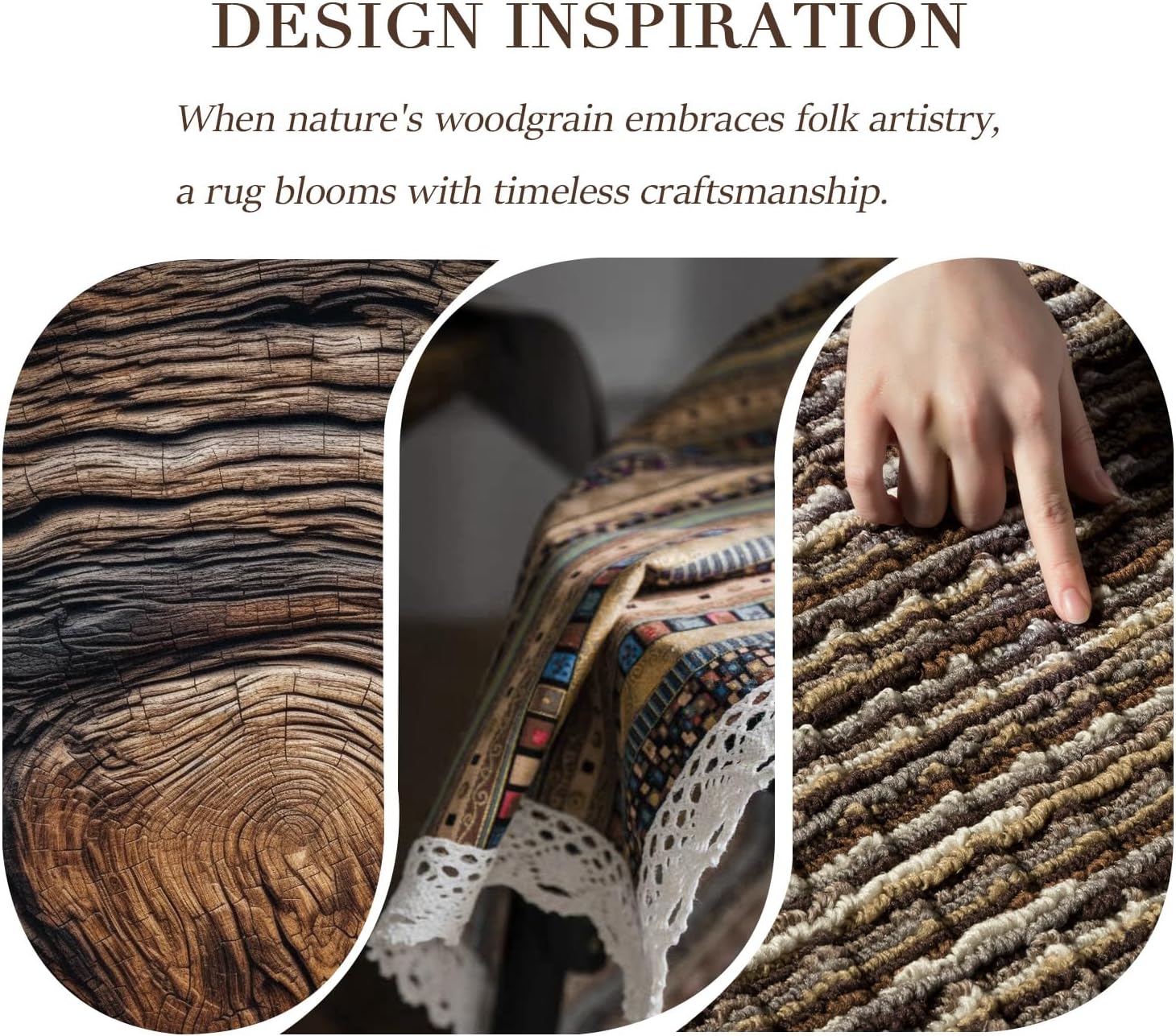 kitchen rugs sets of 2-non slip kitchen mats for floor-thick stain resistant vintage kitchen floor mat runner carpet for hallways entryway laundry room washable?brown 24"x79"+24"x35"?