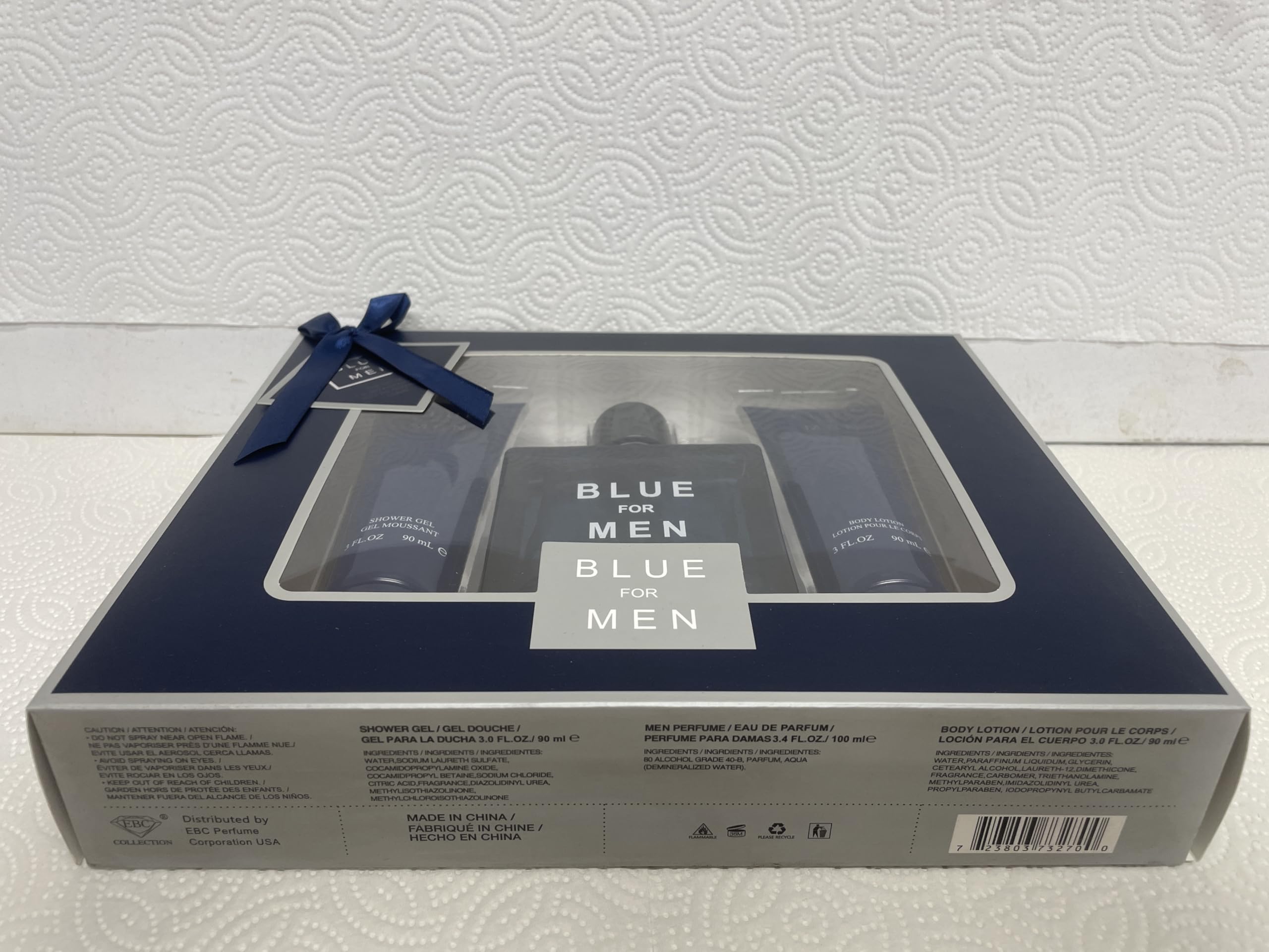 Morton Black Men's Fragrance Set, Cologne 110ml, Antiperspirant Roll-On 90ml, Natural Spray 30ml